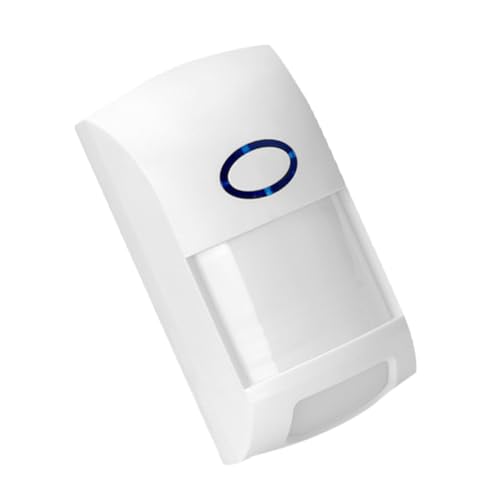 CLISPEED Intelligenter Infrarot Bewegungsmelder für Innen Weitwinkel Reichweite Dual Infrarot Technologie Sofortiger Alarm per App Zuverlässiger Haushaltssicherheitsdetektor Weiß von CLISPEED