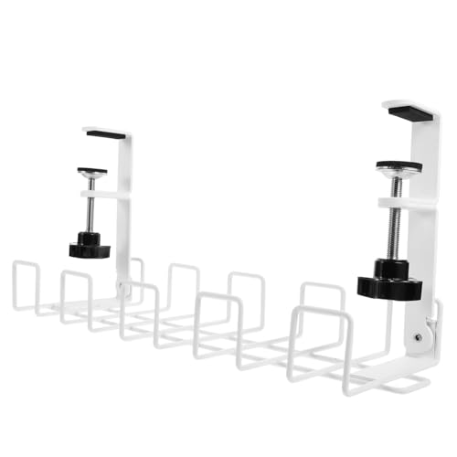CLISPEED Kabelmanagement Tray für Schreibtisch Untertisch Kabelorganizer aus Stabilem Selbstklebend Installieren Sorgt für Ordnung und Am Arbeitsplatz CLISPEED Kabelmanagement Tray für Schreibtisch Untertisch Kabelorganizer aus Stabilem Selbstklebend Installieren Sorgt für Ordnung und Am Arbeitsplatz von CLISPEED