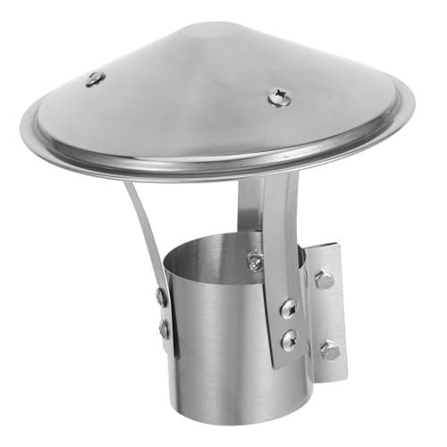 CLISPEED Kaminabdeckung Regenschutzhaube mit Regenschirm Design für Außenbereich für Traditionelle Kochsysteme und Effiziente Abgasführung CLISPEED Kaminabdeckung Regenschutzhaube mit Regenschirm Design für Außenbereich für Traditionelle Kochsysteme und Effiziente Abgasführung von CLISPEED