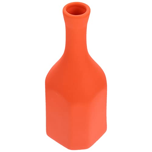 CLISPEED Keramikblume Vase Dekorative Blumenvase für Hausdekoration Blumenbehälter für Innerblumen Wohnzimmer Home Office Dekoration Hochzeitstisch Herzück Moderne Bauernhause Dekoration von CLISPEED