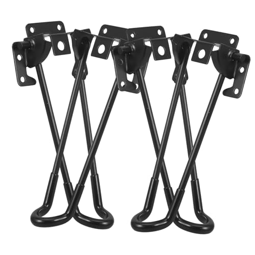 CLISPEED Klappbare Metall Tischbeine Höhe Faltbare Hairpin Möbelfüße mit Schrauben Stabile Ersatzbeine für Esstisch Schreibtisch Beistelltisch Moderne Möbelstützen CLISPEED Klappbare Metall Tischbeine Höhe Faltbare Hairpin Möbelfüße mit Schrauben Stabile Ersatzbeine für Esstisch Schreibtisch Beistelltisch Moderne Möbelstützen von CLISPEED