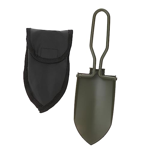 CLISPEED Klappbare Tragbare Gartenschaufel mit Robustem Design Multifunktional für Gartenarbeit Camping und Bodenbearbeitung Praktischem Aufbewahrungsbeutel für Outdoor Einsatz von CLISPEED