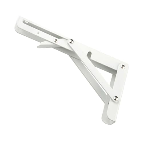 CLISPEED Klappbarer Dreieckiger Regalträger aus Hochwertigem Stahl Wandmontierbar Verschleißfest und Rostfrei Stabiler Tisch Bankhalter für Platzsparende Aufbewahrung zu Hause CLISPEED Klappbarer Dreieckiger Regalträger aus Hochwertigem Stahl Wandmontierbar Verschleißfest und Rostfrei Stabiler Tisch Bankhalter für Platzsparende Aufbewahrung zu Hause von CLISPEED