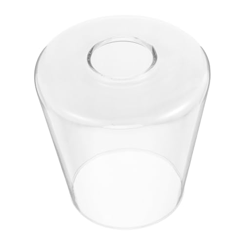 CLISPEED Klares Zylindrisches Glas Lampenschirm Ersatzschirm Loch Weiches Licht Diffusor Für Pendel Leuchte Kronleuchter Wandlampe Tischlampe CLISPEED Klares Zylindrisches Glas Lampenschirm Ersatzschirm Loch Weiches Licht Diffusor Für Pendel Leuchte Kronleuchter Wandlampe Tischlampe von CLISPEED
