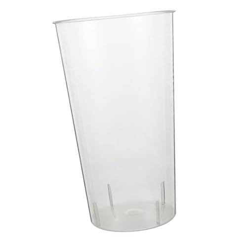 CLISPEED Klarglas Kunststoff Blumenvase Mittelgroß Hohe Stabilität Große Kapazität Leicht Robust Moderne Dekoration für Zuhause und Blumenladen Eleganter Blumentopf für Tisch und CLISPEED Klarglas Kunststoff Blumenvase Mittelgroß Hohe Stabilität Große Kapazität Leicht Robust Moderne Dekoration für Zuhause und Blumenladen Eleganter Blumentopf für Tisch und von CLISPEED