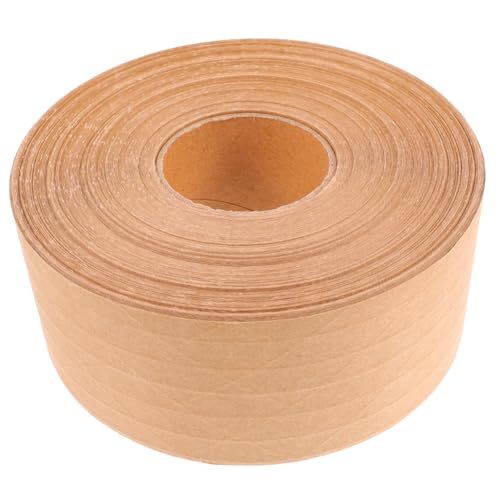 CLISPEED Klebeband aus Braunem Kraftpapier Wasserfest Beschreibbar Hohe Klebkraft Hitzebeständig Umweltfreundlich Vielseitig für Verpackung Kartonversiegelung DIY und Geschenkverpackung CLISPEED Klebeband aus Braunem Kraftpapier Wasserfest Beschreibbar Hohe Klebkraft Hitzebeständig Umweltfreundlich Vielseitig für Verpackung Kartonversiegelung DIY und Geschenkverpackung von CLISPEED