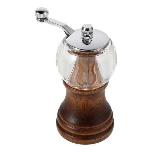 CLISPEED Kleine Manuelle Pfeffermühle Kurbel Vielseitiger Salzmühlen Pfeffermühlen schleifer für Küche und Outdoor Bbq Kompakt Einfach zu Bedienen CLISPEED Kleine Manuelle Pfeffermühle Kurbel Vielseitiger Salzmühlen Pfeffermühlen schleifer für Küche und Outdoor Bbq Kompakt Einfach zu Bedienen von CLISPEED