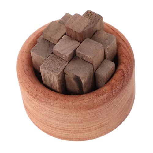 CLISPEED Diffuser Aus Holz Im Design Eines Holzstapels Für Aromatherapie Dekorativer Diffuser Für Zuhause Individuell Einstellbare Düfte Natürliche Holzornament-Dekoration von CLISPEED