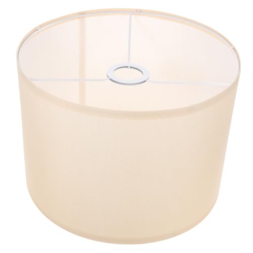 CLISPEED Kleiner Lampenschirm Fassung Vintage Stehlampe Abnehmbar Natürlicher Leinenstoff Für Schlafzimmer Wohnzimmer Dekorative Lichtabdeckung von CLISPEED