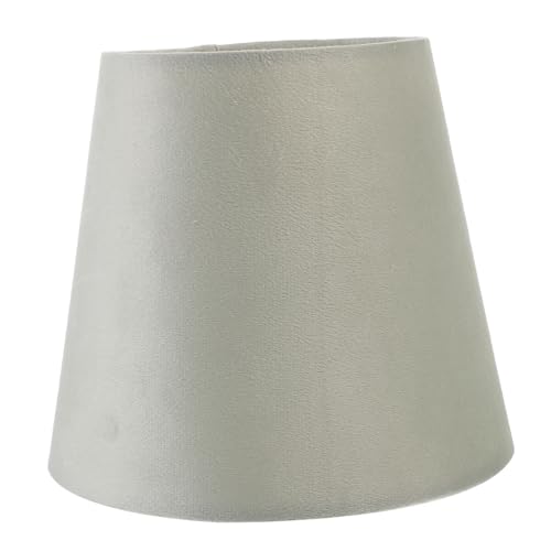 CLISPEED Kleiner Lampenschirm aus Weichem Stoff Ersatz für Tischlampen Vielseitig Einsetzbar für Schreibtisch und Nachttischleuchten Einfache Montage Dekoratives Design in Zartem Stil von CLISPEED