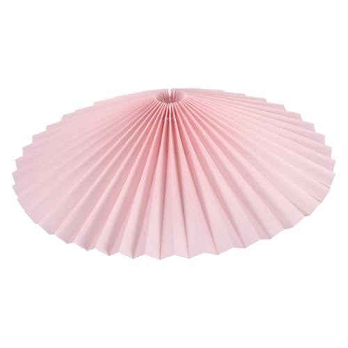 CLISPEED Kleiner Plissee Lampenschirm aus Stoff mit Robustem Eisenrahmen Sanfte Lichtstreuung Einfache Montage Vielseitig für Tisch und Hängelampen Rosa für Schlafzimmer und Esszimmer CLISPEED Kleiner Plissee Lampenschirm aus Stoff mit Robustem Eisenrahmen Sanfte Lichtstreuung Einfache Montage Vielseitig für Tisch und Hängelampen Rosa für Schlafzimmer und Esszimmer von CLISPEED