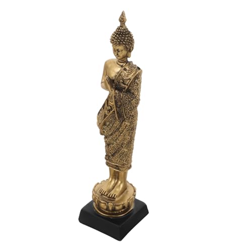 CLISPEED Kompakte Buddha Statue Harz Zen Dekoration für Zuhause Regal oder Arbeitszimmer Asiatische Buddha Skulptur mit Einzigartigem Design und Kultureller CLISPEED Kompakte Buddha Statue Harz Zen Dekoration für Zuhause Regal oder Arbeitszimmer Asiatische Buddha Skulptur mit Einzigartigem Design und Kultureller von CLISPEED