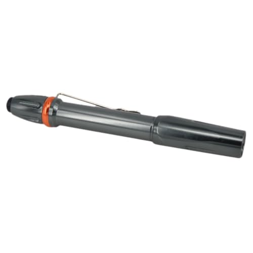 CLISPEED Kompakte LED Taschenlampe Penförmig Batteriebetrieben aus Leichtem Aluminiumlegierung mit Clip Handlich für Inspektion Camping und Haushalt Robust und Einfach zu Tragen von CLISPEED