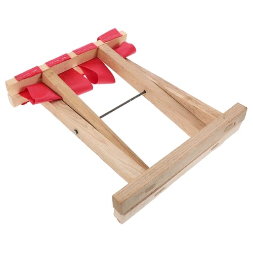 CLISPEED Kompakter Faltbarer Outdoor Hocker aus Holz Tragbarer Kleiner Klapphocker in Rot Leicht und Robust für Camping Angeln und Wandern Praktischer Sitz für Erwachsene mit Klappbarem CLISPEED Kompakter Faltbarer Outdoor Hocker aus Holz Tragbarer Kleiner Klapphocker in Rot Leicht und Robust für Camping Angeln und Wandern Praktischer Sitz für Erwachsene mit Klappbarem von CLISPEED
