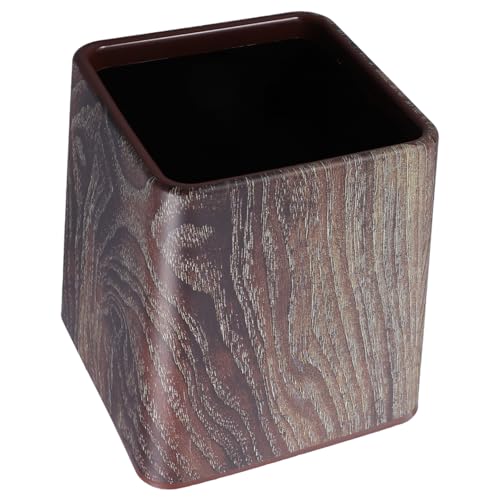 CLISPEED Kompakter Mülleimer mit Holzmaserung Offen für Badezimmer Schlafzimmer Büro Wohnzimmer Platzsparendes Design aus Langlebigem Kunststoff Leicht zu Reinigen Vielseitig für Zuhause CLISPEED Kompakter Mülleimer mit Holzmaserung Offen für Badezimmer Schlafzimmer Büro Wohnzimmer Platzsparendes Design aus Langlebigem Kunststoff Leicht zu Reinigen Vielseitig für Zuhause von CLISPEED