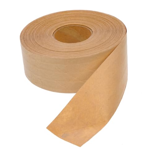 CLISPEED Kraftpapier Klebeband Selbstklebendes Hochklebendes Hitzebeständiges Verpackungsband Beschreibbares Umweltfreundliches Packpapier für Kartonversand und Verpackung CLISPEED Kraftpapier Klebeband Selbstklebendes Hochklebendes Hitzebeständiges Verpackungsband Beschreibbares Umweltfreundliches Packpapier für Kartonversand und Verpackung von CLISPEED