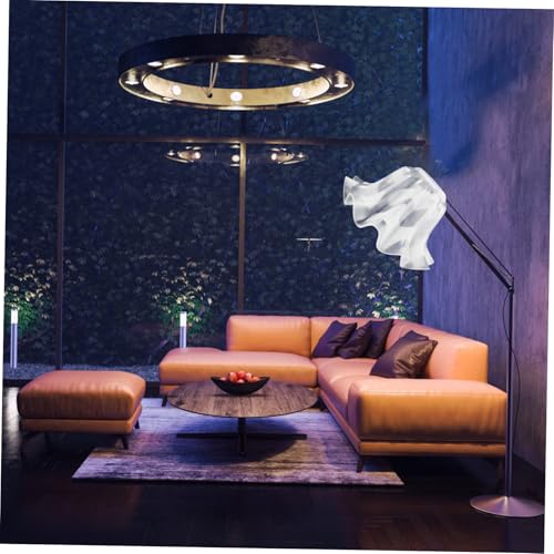 CLISPEED Kreativer Acryl Lampenschirm Blumenform Vintage Design Dekorativer Lampenschirm Ersatz für Deckenleuchte Stehlampe Wandlampe für Schlafzimmer und Wohnzimmer von CLISPEED