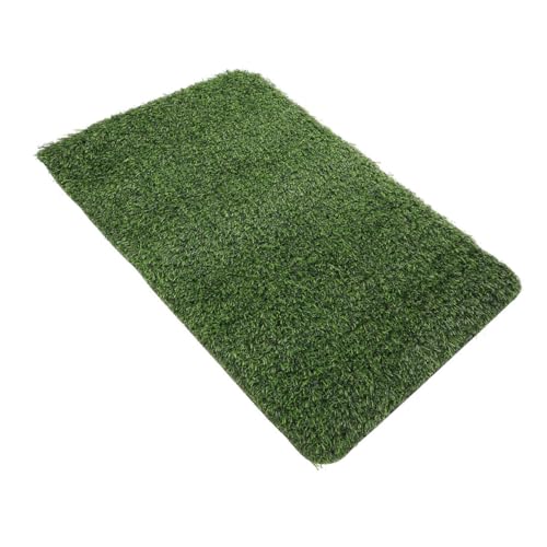 CLISPEED Künstliche Gras fußmatte Wetterfester Outdoor Teppich rutschfest Vielseitig Zuschneidbar für Hauseingang Balkon Gartendekoration von CLISPEED