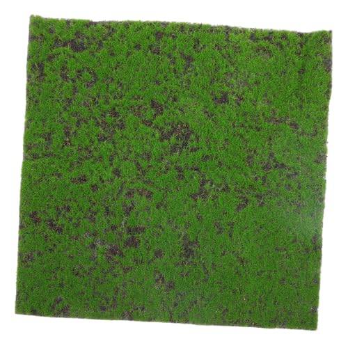 CLISPEED Künstliche Grasmatte Realistisches Fake Turf für Miniaturgärten Dekoration und für und Außeneinsatz Bringt Grün von CLISPEED