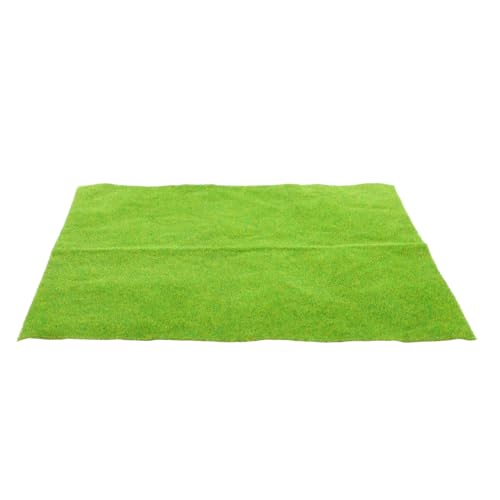 CLISPEED Künstliches Gras für Sandtischdekoration Modellbau Grasmatte für DIY Landschaft Langlebig und Farbecht für Miniaturprojekte und Architekturmodelle von CLISPEED