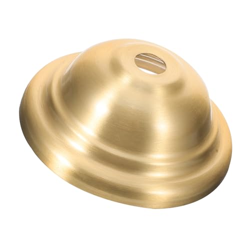CLISPEED Kupfer Lampenfassung Basis für Decken und Wandlampen Stabiles Metall Lampenschirm Halter Zubehör Passend für Tisch und Pendelleuchten Langlebiger Lampenhalter mit Robustem Design von CLISPEED