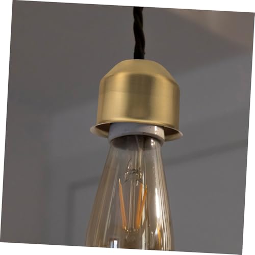CLISPEED Kupfer Lampenhalter Lampenfassung Halterung Lampenschirm Befestigung Robust Rostfrei Vielseitig Geeignet für Steh Tischlampen mit Schützendem Halbgeschlossenen Design CLISPEED Kupfer Lampenhalter Lampenfassung Halterung Lampenschirm Befestigung Robust Rostfrei Vielseitig Geeignet für Steh Tischlampen mit Schützendem Halbgeschlossenen Design von CLISPEED
