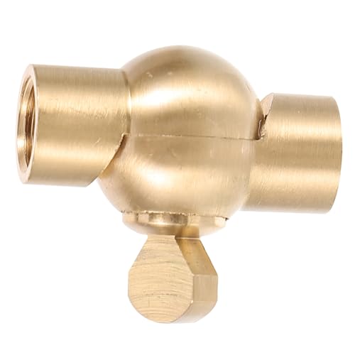 CLISPEED Kupfer Schwenkbarer Wandlampenadapter mit Innengewinde Rostbeständig Flexibel Einstellbarer Deckenlicht Fassung Adapter für Badezimmer Deckenlampen Zubehör von CLISPEED