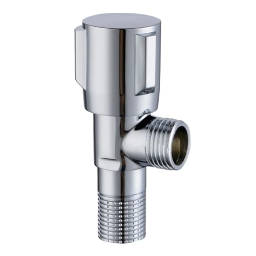 CLISPEED Kupfer Winkelabsperrventil für Bad Küche Waschbecken Langlebiges Wasserstop ventil aus Hochwertigem Kupfer Dicht Schließend Installieren Geeignet für Kalt Warmwasseranschlüsse CLISPEED Kupfer Winkelabsperrventil für Bad Küche Waschbecken Langlebiges Wasserstop ventil aus Hochwertigem Kupfer Dicht Schließend Installieren Geeignet für Kalt Warmwasseranschlüsse von CLISPEED