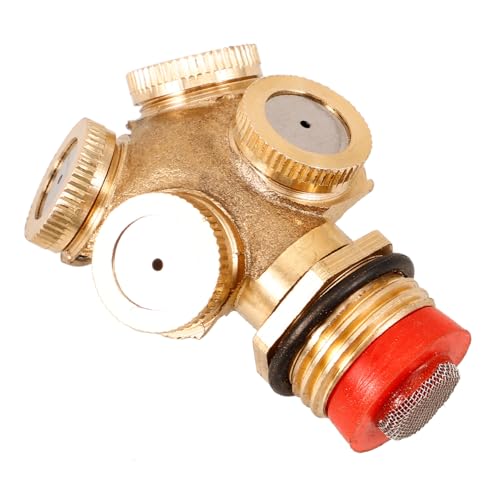 CLISPEED Kupferne Misting Nozzle Sprühdüse Langlebig Rostfrei Installieren für Garten Bewässerung Gewächshaus Landwirtschaft Drehbar Praktische Outdoor Bewässerungsdüse CLISPEED Kupferne Misting Nozzle Sprühdüse Langlebig Rostfrei Installieren für Garten Bewässerung Gewächshaus Landwirtschaft Drehbar Praktische Outdoor Bewässerungsdüse von CLISPEED
