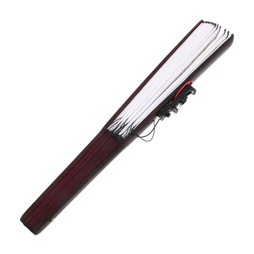 CLISPEED LED Licht Faltfächer Handventilator Faltbar aus Papier Langlebig und Robust Dekorativer Chinesischer Handfächer für Party Performance und Nachtveranstaltungen Tragbar und von CLISPEED