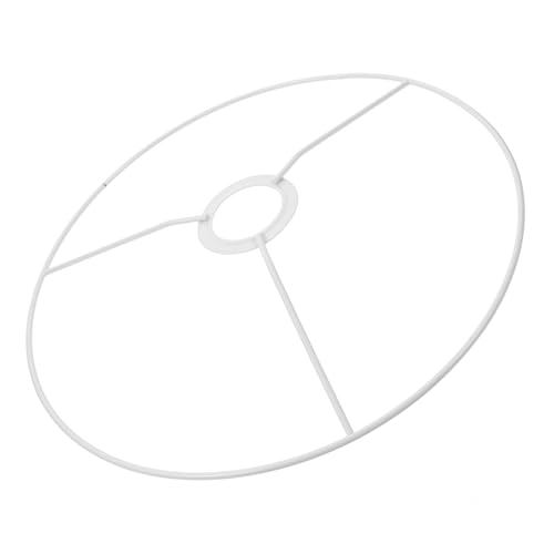 CLISPEED Lampenschirm Gestell Rund aus Stabilem Eisen Draht Lampenschirmhalter für Decken und Tischlampen DIY Lampenschirmrahmen Robust Langlebig CLISPEED Lampenschirm Gestell Rund aus Stabilem Eisen Draht Lampenschirmhalter für Decken und Tischlampen DIY Lampenschirmrahmen Robust Langlebig von CLISPEED