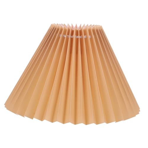 CLISPEED Lampenschirm Tischlampe Khaki Faltenstoff Leicht Praktisch Augenschutzend Einfache Montage Ersatz für Schlafzimmer Wohn Arbeitszimmer CLISPEED Lampenschirm Tischlampe Khaki Faltenstoff Leicht Praktisch Augenschutzend Einfache Montage Ersatz für Schlafzimmer Wohn Arbeitszimmer von CLISPEED