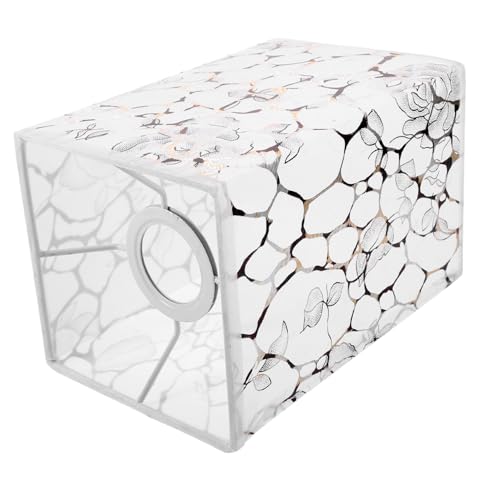 CLISPEED Lampenschirm für Stehlampe mit Dekorativem Print Weiches Licht Einfache Montage Stoff Eisenmaterial Ersatzschirm für Bodenlampen Stilvoll und Gemütlich von CLISPEED