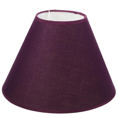 CLISPEED Lampenschirm weiße Lampe Tischlampe lila Stehlampe Leinen rustikal Ersatzlampenabdeckung Ersatzlampenschatten Startlampenschatten Metall Violett CLISPEED Lampenschirm weiße Lampe Tischlampe lila Stehlampe Leinen rustikal Ersatzlampenabdeckung Ersatzlampenschatten Startlampenschatten Metall Violett von CLISPEED