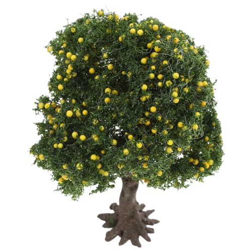 CLISPEED Landschaftsbaummodell Mini-Baum Fallen Tischplatte Simuliert Verlassen Modellbäume Mini-bäume Zum Basteln Plastik von CLISPEED