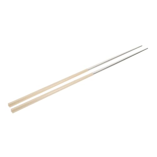 CLISPEED Lange Edelstahl Essstäbchen Wiederverwendbar Hitzebeständig Multifunktional für Hotpot Frittieren Grillen Küchenhelfer Metall Stäbchen für Haushalt Kochen CLISPEED Lange Edelstahl Essstäbchen Wiederverwendbar Hitzebeständig Multifunktional für Hotpot Frittieren Grillen Küchenhelfer Metall Stäbchen für Haushalt Kochen von CLISPEED