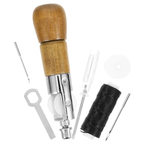 CLISPEED Leder Nähwerkzeug Mit Ahle-Werkzeug Zum Nähen Nadel-Sets Für Lederarbeiten Und Lederwerkzeug DIY-lederprojekte Und Leder-arbeitsset CLISPEED Leder Nähwerkzeug Mit Ahle-Werkzeug Zum Nähen Nadel-Sets Für Lederarbeiten Und Lederwerkzeug DIY-lederprojekte Und Leder-arbeitsset von CLISPEED