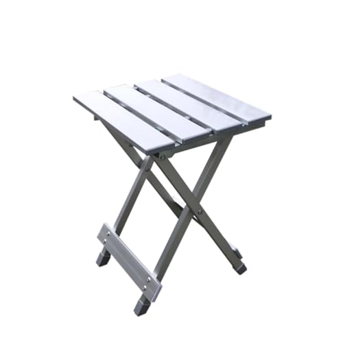 CLISPEED Leichter Tragbarer Klappstuhl aus Aluminiumlegierung Kompakter Outdoor Faltstuhl für Camping Angeln Picknick Schnell und Zusammenklappbar Robust und Langlebig von CLISPEED