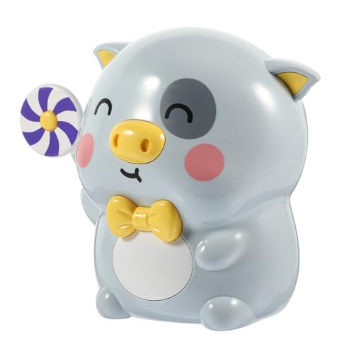 CLISPEED Lustiges Sparschwein aus Abs mit Cartoon schweindesign Piggy Bank für Münzbehälter und Tischdeko Sparbüchse mit Lollipop schlüssel Geschenk für Jungen und Mädchen CLISPEED Lustiges Sparschwein aus Abs mit Cartoon schweindesign Piggy Bank für Münzbehälter und Tischdeko Sparbüchse mit Lollipop schlüssel Geschenk für Jungen und Mädchen von CLISPEED