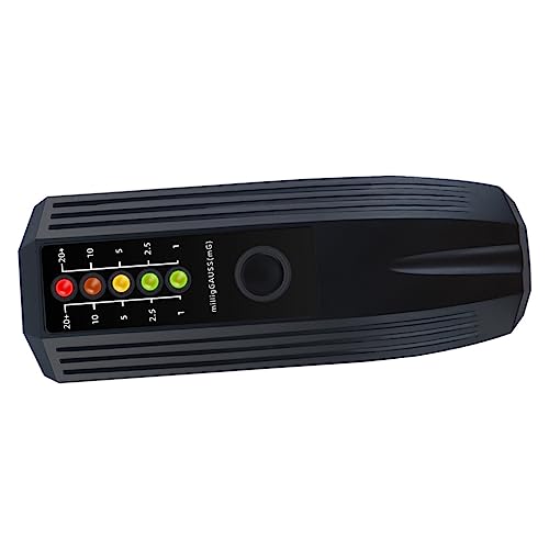 CLISPEED Magnetfeld Emf Messgerät Tragbarer Elektromagnetischer Strahlungsdetektor für Zuhause Büro und Outdoor Anwendungen Präzise Messung von Emf für Computer Mikrowelle Kühlschrank und von CLISPEED