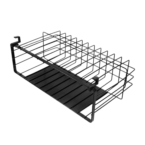 CLISPEED Magnetisches Kühlschrank Regal Robustes Eisenmaterial ohne Bohren Platzsparend für Küchenorganisation Leichter und Verschleißfester Aufbewahrungsständer für Getränkedosen und von CLISPEED