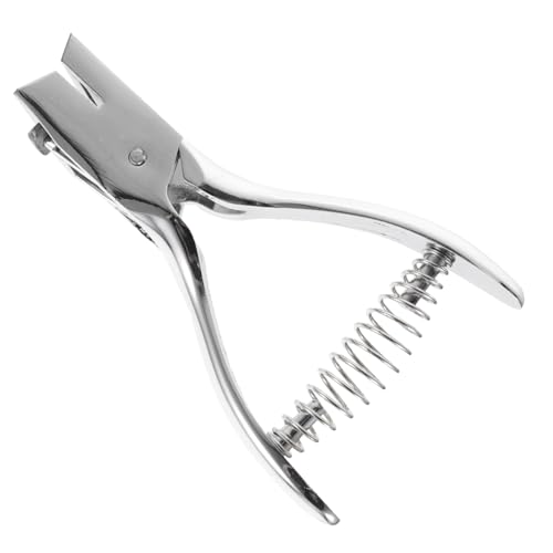 CLISPEED Manueller Oval Lochung Einzellocher Stanzgerät für Ausweiskarten und Papier Bürobedarf Kompakt Robust Silberfarben Handgehalten Langlebig CLISPEED Manueller Oval Lochung Einzellocher Stanzgerät für Ausweiskarten und Papier Bürobedarf Kompakt Robust Silberfarben Handgehalten Langlebig von CLISPEED