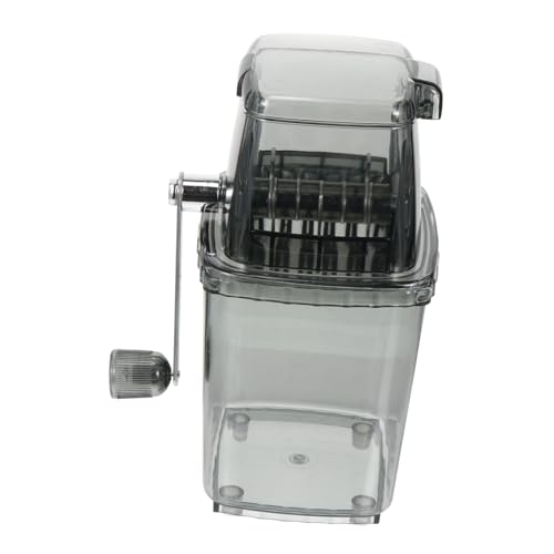 CLISPEED Manueller Tragbarer Eiscrusher Handkurbel Eiszerkleinerer Multifunktional Kompakt Leicht für Zuhause Outdoor Slush Cone Maker von CLISPEED