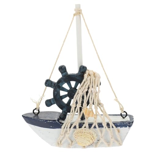 CLISPEED Mediterranes Holz Segelboot Modell Natürliche Holzdekoration Stabiler Miniatur Segler für Tisch Wohnraum Vielseitige Meeres Deko im Mediterranen Stil Platzsparend und Langlebig CLISPEED Mediterranes Holz Segelboot Modell Natürliche Holzdekoration Stabiler Miniatur Segler für Tisch Wohnraum Vielseitige Meeres Deko im Mediterranen Stil Platzsparend und Langlebig von CLISPEED