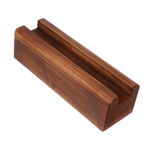CLISPEED Mehrzweck Spiegelhalter Holz Rutschfeste Spiegelstütze für Standspiegel Kompakte Elegantes Design für Zuhause Walnussfarbe CLISPEED Mehrzweck Spiegelhalter Holz Rutschfeste Spiegelstütze für Standspiegel Kompakte Elegantes Design für Zuhause Walnussfarbe von CLISPEED