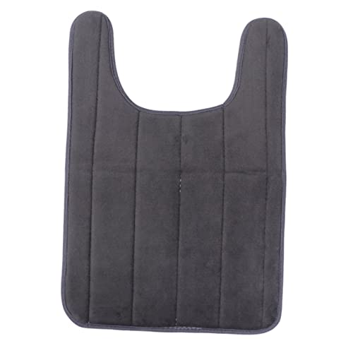 CLISPEED Memory Foam Toilettenmatte rutschfest U Form Dunkelgrau Waschbar Hochwertige Badezimmermatte mit Rutschfester Unterseite für Sicheren Halt und Design CLISPEED Memory Foam Toilettenmatte rutschfest U Form Dunkelgrau Waschbar Hochwertige Badezimmermatte mit Rutschfester Unterseite für Sicheren Halt und Design von CLISPEED