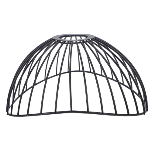 CLISPEED Metal Cage Lampenschirm Robuster Eisenrahmen für Steampunk Stehlampe Vielseitig Einsetzbar Wohnzimmer Schlafzimmer und Einzigartiges Vintage Design für Industrielle Einrichtung von CLISPEED