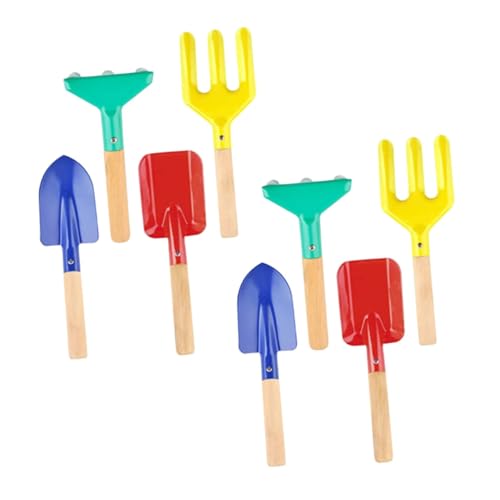 CLISPEED Metall Gartenschaufel Gartenharke Gartengabel Handspaten Robust Ergonomisch für Aussaat und Pflanzung im Innen Außenbereich CLISPEED Metall Gartenschaufel Gartenharke Gartengabel Handspaten Robust Ergonomisch für Aussaat und Pflanzung im Innen Außenbereich von CLISPEED