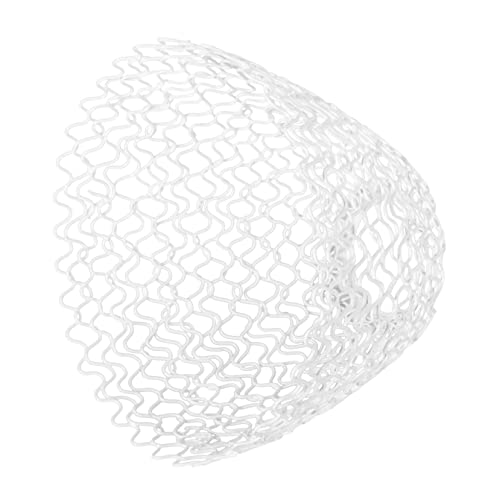 CLISPEED Metall Lampenschirm Abdeckung Hohler Deckenlampenschirm Modern Nordic Stil Weiß Für Wohnzimmer Schlafzimmer Pendelleuchte Zubehör von CLISPEED