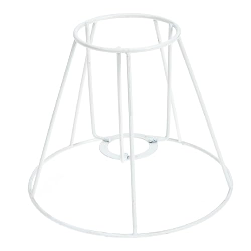 CLISPEED Metall Lampenschirm Gestell DIY Lampenschirm Rahmen Rund Eckig Stabil für Tischlampe Stehlampe Deckenlampe Kompatibel Sicher Vielseitig für Wohnraum Büro von CLISPEED